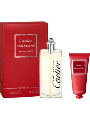 Cartier Declaration Edt 100 ml +100 ml Perfumed Shower Gel Erkek Parfüm Seti
