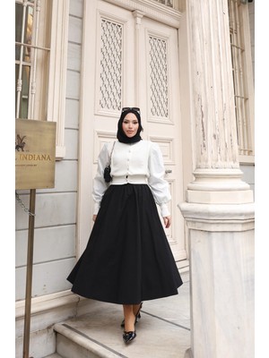 Cep Detaylı Mevlana Etek