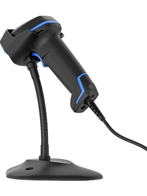 Shopwave Tıwox Vs-50 2d Karekod Dpm Kablolu USB Barkod Okuyucu + Stand