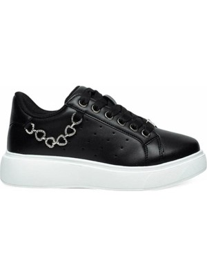 Marka Sesi 335 Siyah-Beyaz Kadın Sneakers