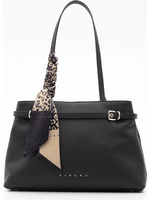 Sisley Kadın Kol Çantası SLY440 Siyah