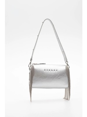 Sisley Kadın Kol Çantası SLY362 Gümüş