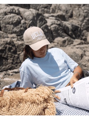 Ucla BALLARD Bej Baseball Cap Nakışlı - Unisex Şapka