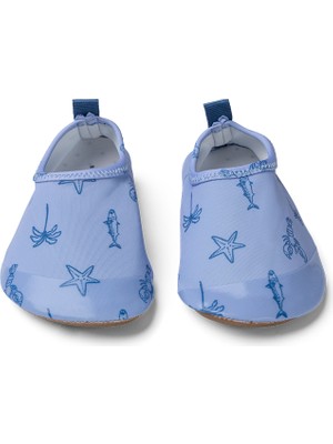 Swim Essentials Feeling Beachy Blue Yüzme Çorabı