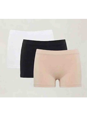 Dondeza Kadın Kısa Boxer Paket Içeriği 3 Adet