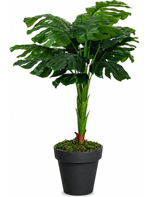 Dekorsende Yapay Monstera (Deve Tabanı) Ağaç Yeşil 120 cm