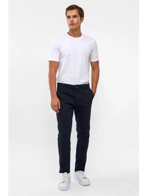 Süvari Lacivert Slim Casual Pantolon