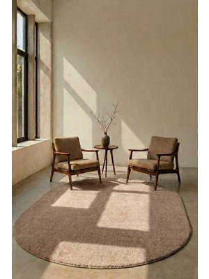 Halı Special Oval Mest Vizon Premium Kadifemsi Halı Oturma Odası-Salon-Mutfak-Kaymaz Taban -Yıkanabilir-Modern