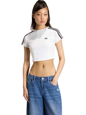 Markali Adidas Sst Baby Beyaz Kadın Tişört KG3699