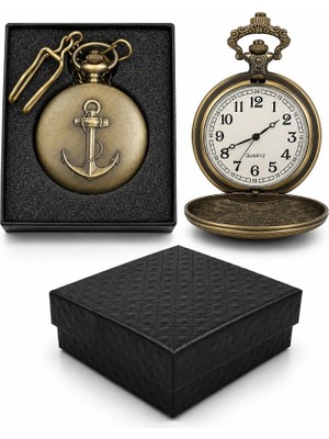 Lovesta Home Özel Kutulu Çapalı Köstekli Saat ALK5365
