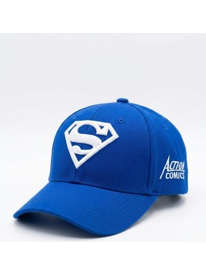 Valkyrie Gold Nakışlı Ayarlanabilir Unisex Baseball Cap Spor Günlük Şapka Mavi