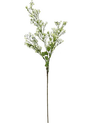 Dekorsende Yapay Mine Dal Çiçekli Beyaz 85 cm