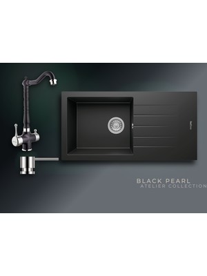 Real Stone Black Pearl Collection Assos 86 Xl P011 & Ares Premium Mutfak Koleksiyonu