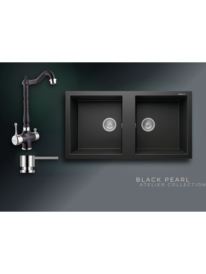 Real Stone Black Pearl Collection Nemrut 97 P019 & Ares Premium Mutfak Koleksiyonu
