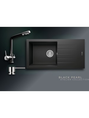 Real Stone Black Pearl Collection Assos 86 Xl P011 & Abant Premium Mutfak Koleksiyonu
