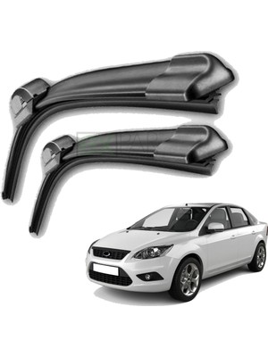 Expar Oto Ford Focus 2 Makyajlı Kasa Ön Silecek Süpürgesi Takımı 2009 - 2011 Focus 2 Buçuk Ön Silecek