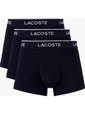Lacoste Erkek 3'lü Lacivert Boxer5H2501166