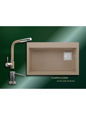 Real Stone Cappuccino Atelier Series Likya & Sümela Premium Mutfak Koleksiyonu