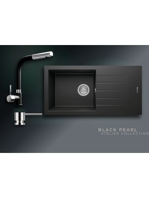 Real Stone Black Pearl Collection Assos 86 Xl P011 & Sümela Premium Mutfak Koleksiyonu