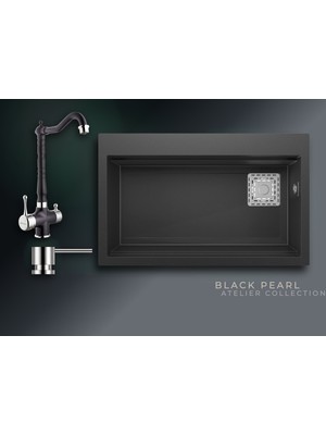 Real Stone Black Pearl Collection Likya & Ares Premium Mutfak Koleksiyonu