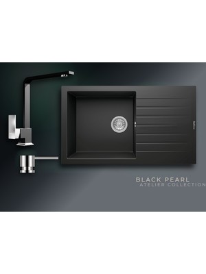 Real Stone Black Pearl Collection Laodikya 86 Xl P014 & Göksu Premium Mutfak Koleksiyonu