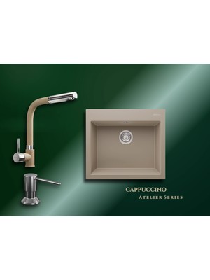 Real Stone Cappuccino Atelier Series Didyma 60 K002 & Sümela Premium Mutfak Koleksiyonu