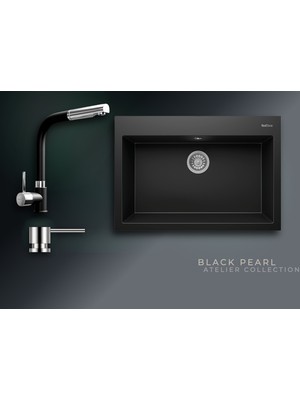 Real Stone Black Pearl Collection Didyma 77 & Sümela Premium Mutfak Koleksiyonu