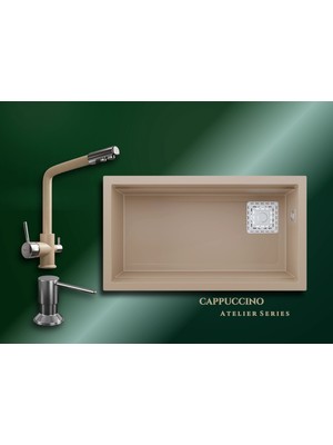 Real Stone Cappuccino Atelier Series Almila & Abant Premium Mutfak Koleksiyonu