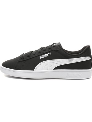 P392336 Puma  Smash 3.0 Buck Erkek Spor Ayakkabı Siyah