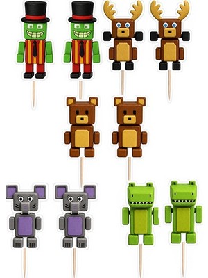 Parti Show Super Bear Adventure 20'li Şekilli Kürdan