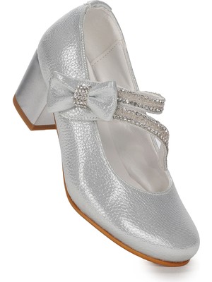 Kiko Kids Aisha Vakko Günlük Kız Çocuk 4 Cm Topuklu Abiye Ayakkabı