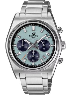 Casio Edifice Erkek Kol Saati 35 mm EFB-730D-2BVUDF Renkli Metal Kasa Suya Dayanıklı Analog Fonksiyon