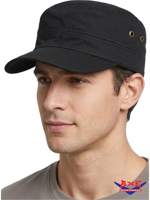 Axe Sportswear Yazlık Arkası Cırtlı Ayarlanabilir Castro Cap Kep Avcı Model Şapka