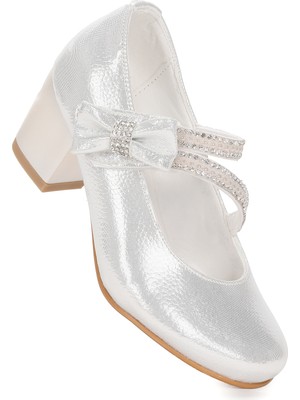 Kiko Kids Aisha Vakko Günlük Kız Çocuk 4 Cm Topuklu Abiye Ayakkabı