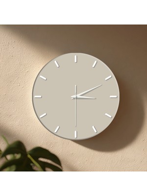 No 26 Dekor Dekoratif Duvar Saati – 33 cm Uv Baskılı Mdf Duvar Saati