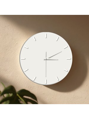 No 26 Dekor Dekoratif Duvar Saati – 33 cm Uv Baskılı Mdf Duvar Saati