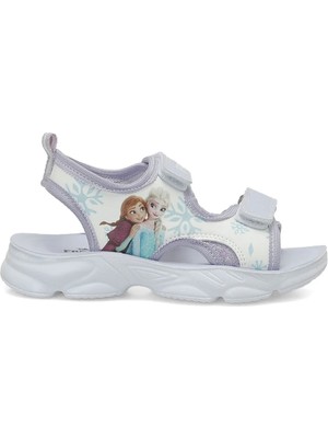 Frozen Jane Cırtlı Hafif Taban Kız Çocuk Sandalet Lila