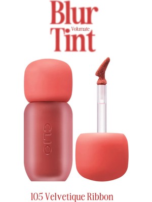 Clio Blur Efekti Veren Kadife Bitişli, Dolgunlaştırıcı Tint Volumate Blur Tint 105 Velvetique Ribbon