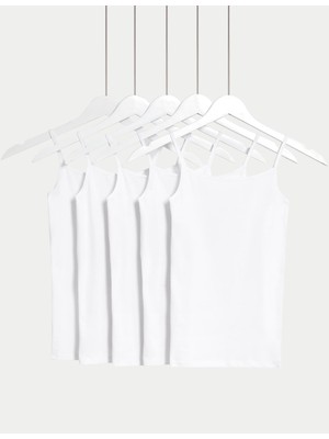 Marks & Spencer 5'li Askılı Atlet (5-14 Yaş)