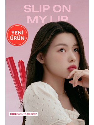 Peripera Tek Dokunuşla Pürüzsüzce Uygulanan Hafif Yapılı Kalem Ruj Slip On My Lip (S03BornToBeStar)