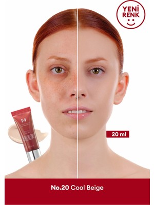 MISSHA Mükemmel Kapatıcılık Sunan Çok Fonksiyonlu M Perfect Cover BB Cream Ex SPF42PA+++ No,20 20ml