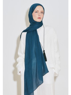 Fresh Scarfs Soft Viskon Şal Derin Mavi