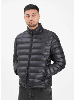 Blauer Siyah Erkek Dik Yaka Standart Fit Kapitone Mont 25WBLUC02131-999EN Sewall