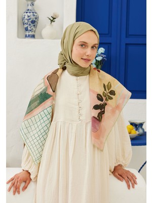 Fresh Scarfs İnce Pamuk Vual Şal Ihlamur