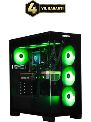 Monster Tulpar TD3 V3.4.5 Intel Core I9-14900K Z790 Anakart 32 GB RAM 1 TB SSD RTX 5080 Windows 11 Masaüstü Oyun Bilgisayarı - Siyah
