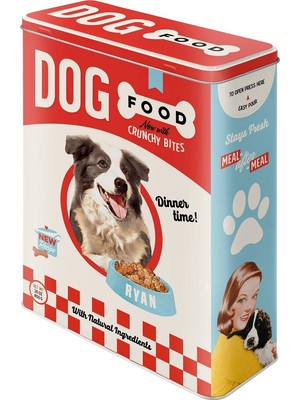 Nostalgic-Art 30325 Hayvan Club – Dog Food, Saklama Kabı Xl