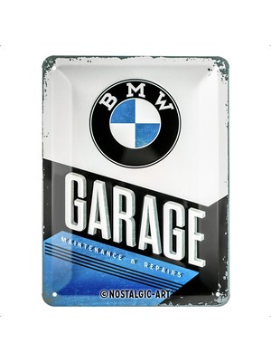 Nostalgic-Art 26212 Bmw – Garaj, Sac Levha 15 x 20 cm
