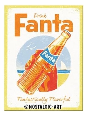 Nostalgic-Art Fanta - Bottle Beach Buzdolabı Magneti 6 x 8 cm