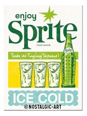 Nostalgic-Art Sprite - Ice Cold Buzdolabı Magneti 6 x 8 cm