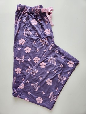 Lady Queen Likralı Ring Viskon Battal Beden Pijama Altı 6020